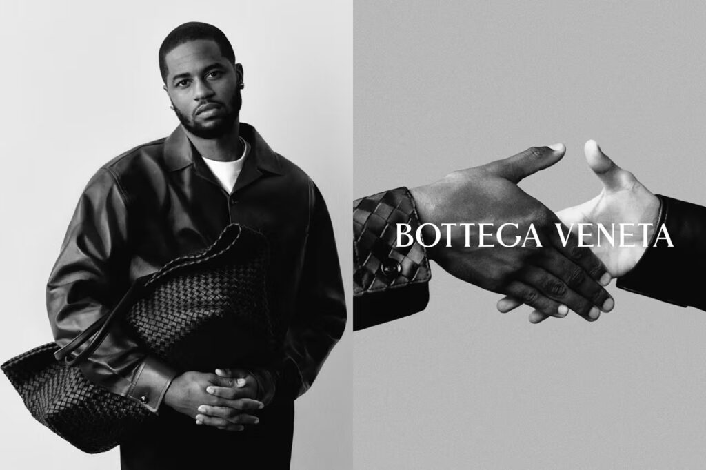 Tyler, The Creator Appears In Bottega Veneta’s New Campaign Celebrating 50 Years Of Its Intrecciato Design.