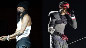 Travis Scott Makes Surprise Appearance During Playboi Carti’s Set At Chicago Show.