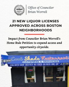 Boston Approves 21 New Liquor Licenses Across Eight Neighborhoods, Marking Major Step in Local Economic Expansion.