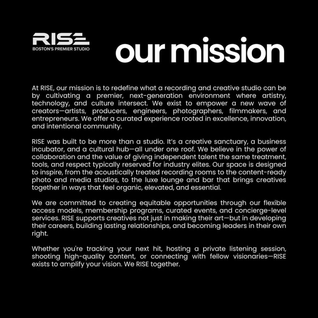 Following Launch of RISE Studios, Co-Founder Rob Kelley-Morgan Highlights Collective Vision and Next Steps.
