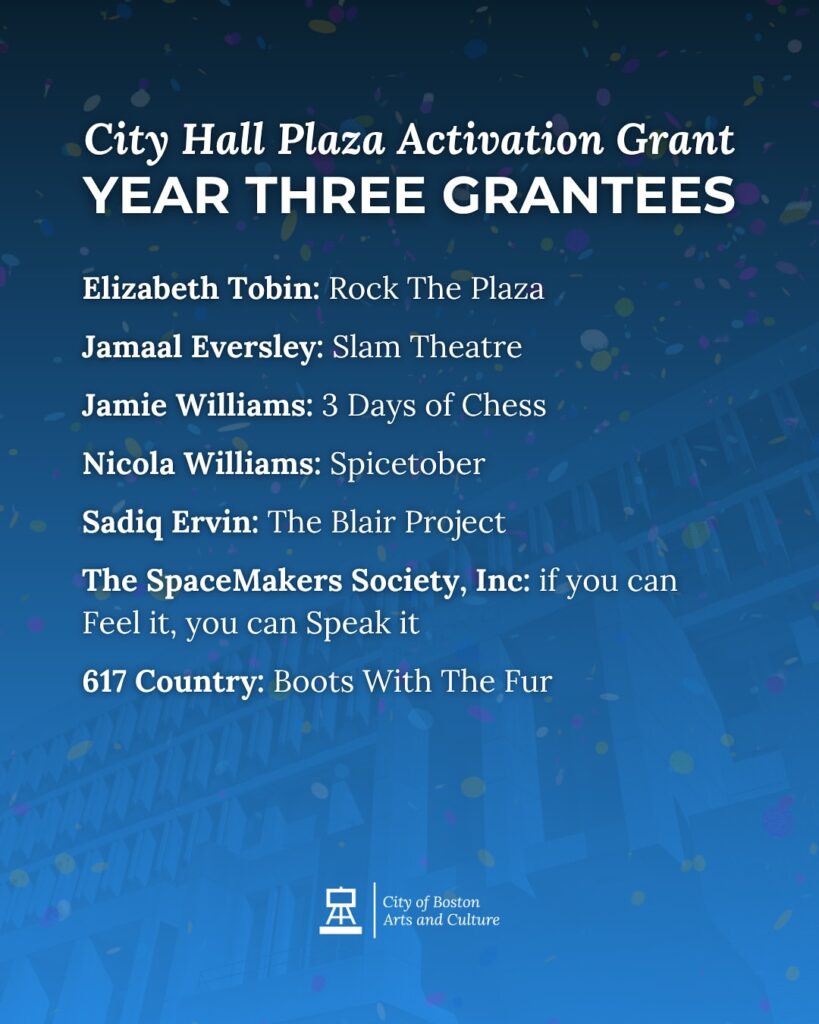 City Hall Plaza Reopens for Summer With Free Arts & Culture Events Across Boston.