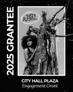 Sadiq Ervin Joins 2025 City Hall Plaza Grant Recipients for Halloween Event.