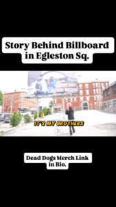 The Museum TV Closes Out Father's Day Billboard Project in Egleston Square With Community Reflections. 