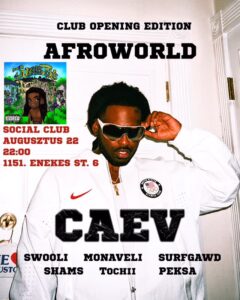CAEV Set to Join Swooli in Europe for August Performance at Social Club.
