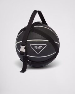 Prada Releases A Black Luxury Basketball Designed As A Collector’s Item.