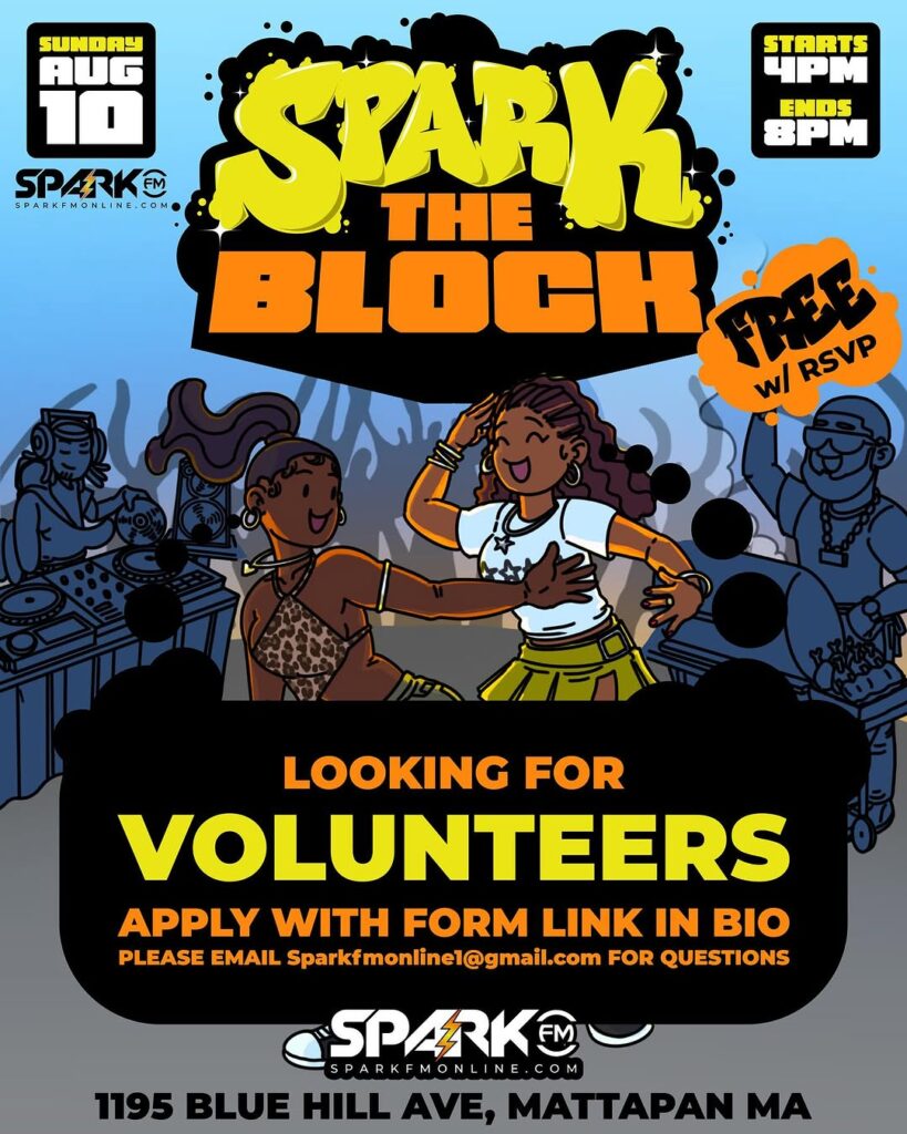 Spark FM Announces ‘Spark The Block 2025’ Block Party in Boston Featuring Live Performances, Food Competitions & More.