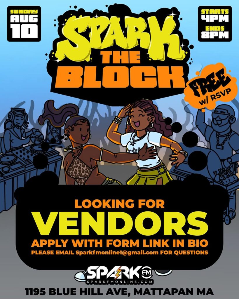 Spark FM Announces ‘Spark The Block 2025’ Block Party in Boston Featuring Live Performances, Food Competitions & More.