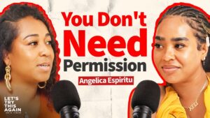 B. Simone Hosts a Healing Conversation from Bali With Angelica of Hotel Sages on Let’s Try This Again.