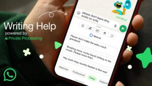 WhatsApp Introduces Writing Help Tool to Adjust Message Tone and Rephrase Text.