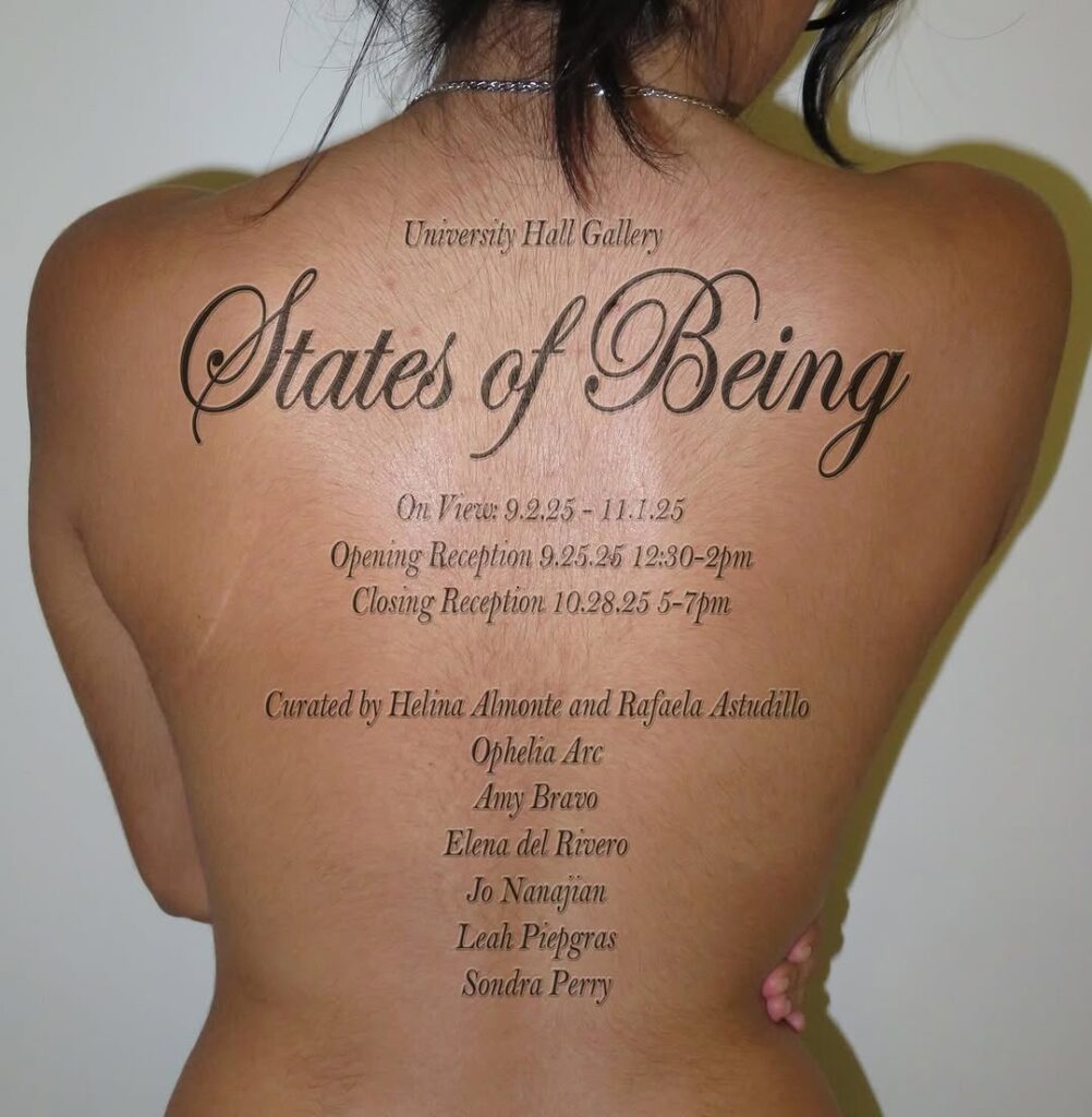States of Being Art Exhibition Set to Open Sept. 2nd With Curated Programs Through Fall.