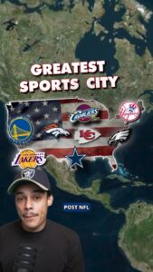 Boston Crowned the Greatest Modern Sports City in America.