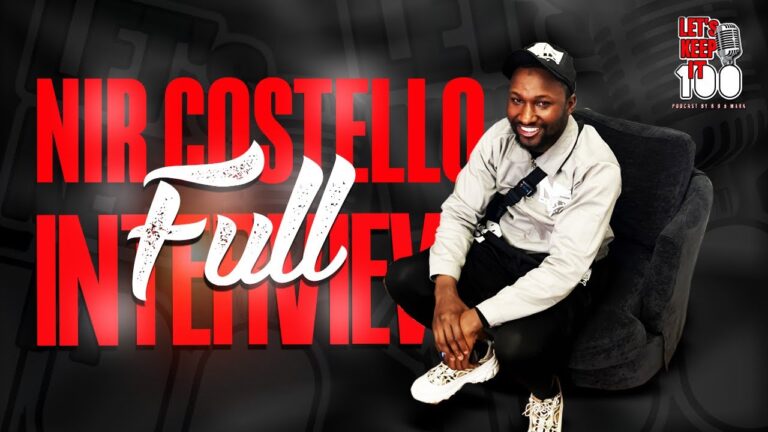 Nir Costello Opens Up on Family, Music, and Growth on Let’s Keep It 100 Podcast.
