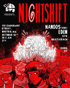 RedEye’s “NIGHTSHIFT” Returns to Boston With Four-DJ Lineup on Oct. 18TH