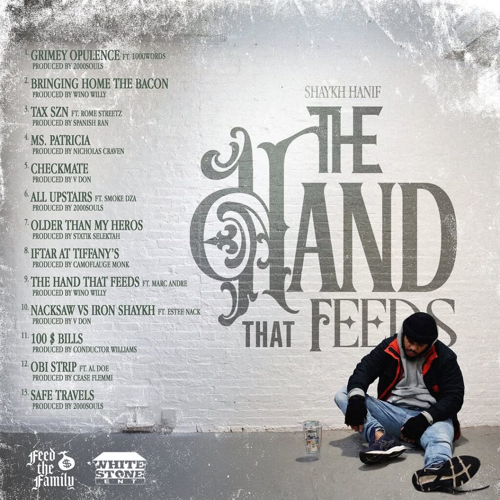 Shaykh Hanif Releases His 13-Track Album “The Hand That Feeds”.