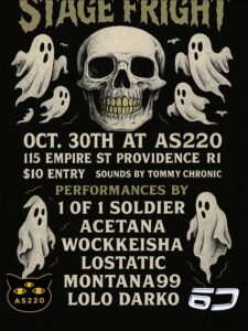 Stage Fright Halloween Party Set for Oct. 30TH Featuring Live Performances