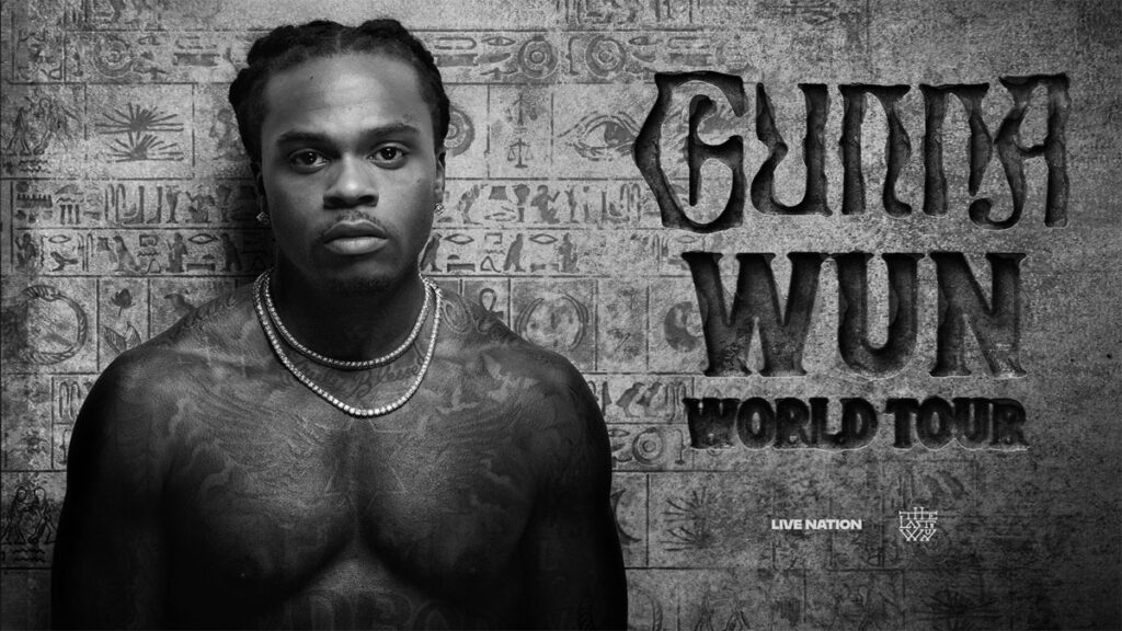 Gunna Announces Global ‘Wun World Tour’ With Stops in U.S., Europe, Africa, and Australia.