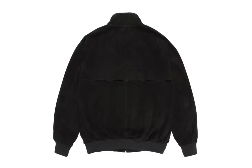 WACKO MARIA and BARACUTA Reunite for Refined G9 Suede Leather Harrington Jacket.