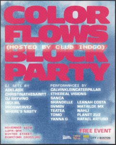 Boston’s Club Indigo Brings Citywide Celebration With Color Flows Block Party