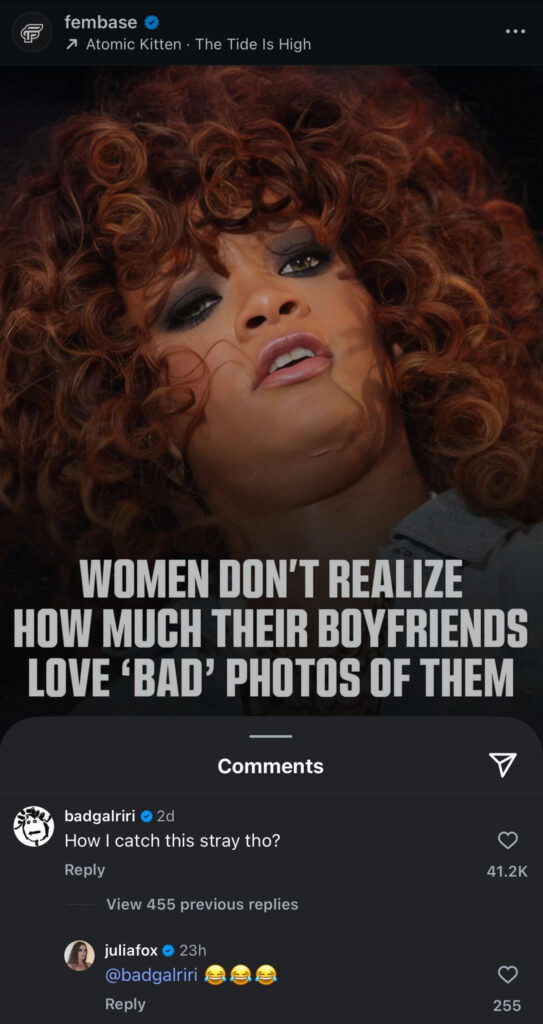 Rihanna Jokes About “Catching a Stray” After Her Photo Goes Viral in Candid-Pic Post