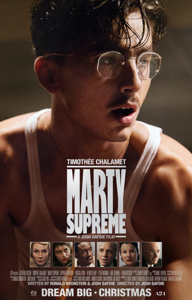 Tyler, The Creator Stars in Marty Supreme Trailer Ahead of Christmas Release