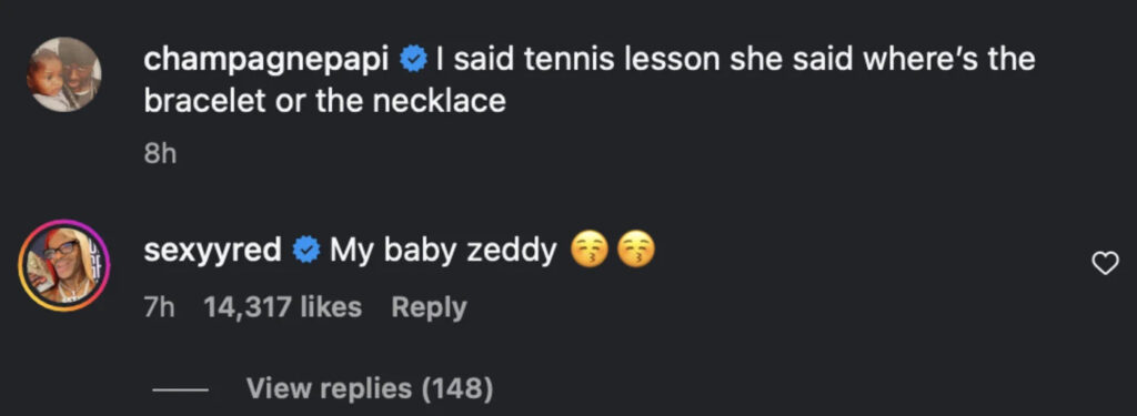 Drake and Sexyy Red Spark New Speculation With Tennis-Themed Instagram Photos