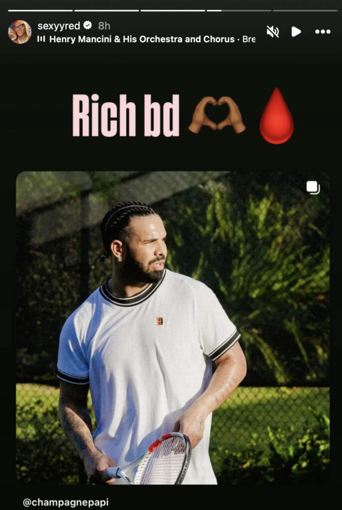 Drake and Sexyy Red Spark New Speculation With Tennis-Themed Instagram Photos