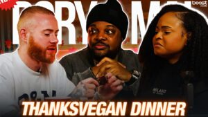 The New Rory & Mal Show's Vegan Friendsgiving Goes Hilariously Wrong