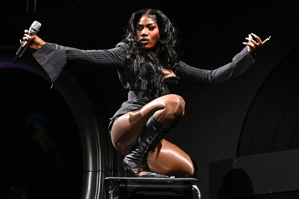 Doechii Brings Ayo Edebiri Onstage for Viral Moment at Camp Flog Gnaw 2025