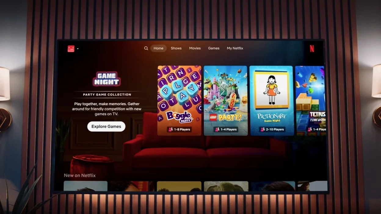 Netflix Expands Into TV Gaming With Party Games and Popular IPs