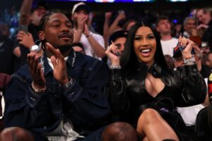 Stefon Diggs and Cardi B Share Locker Room Laughs and Style Moments After Patriots Win