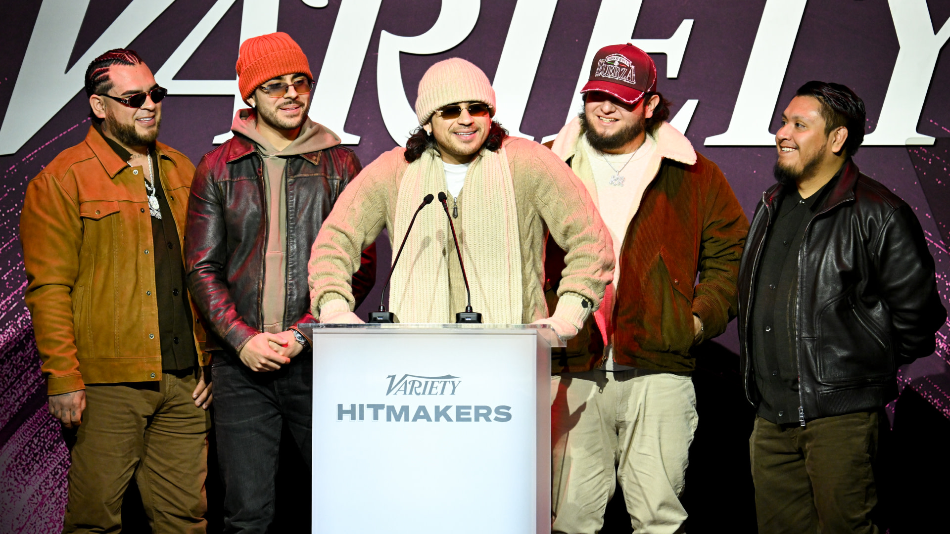 Fuerza Regida Honored With Humanitarian Award at Variety Hitmakers 2025