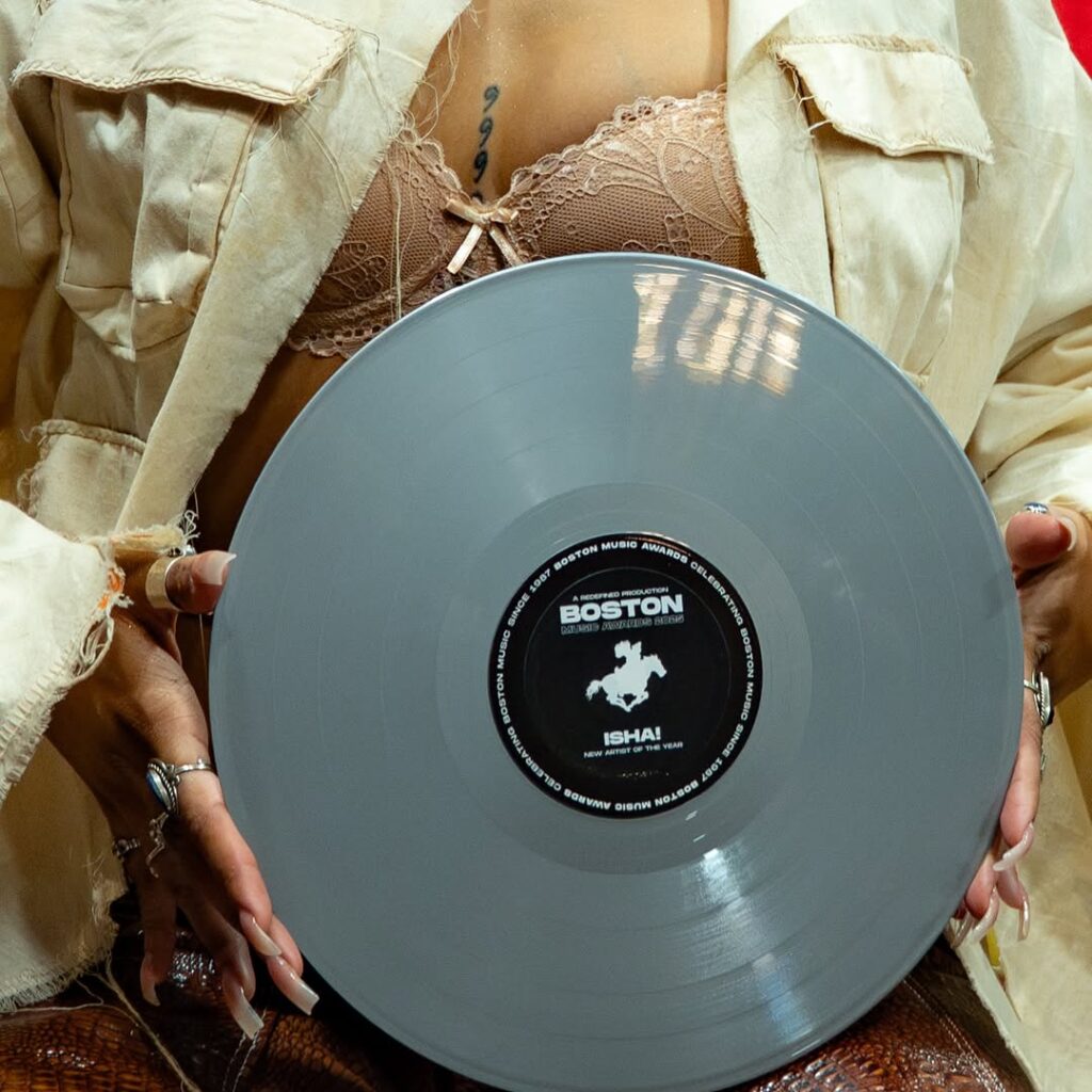 ISHA! Wins New Artist of the Year at 2025 Boston Music Awards.